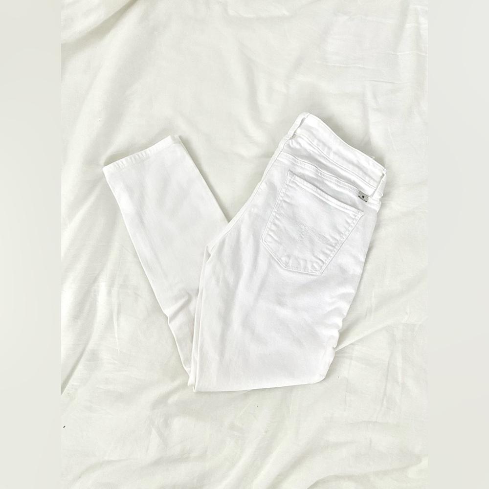 Lucky Brand Lolita Capri White Jeans